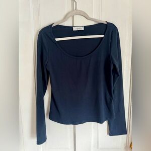 CJLA CJs Fav Ribbed Long Sleeve- Navy